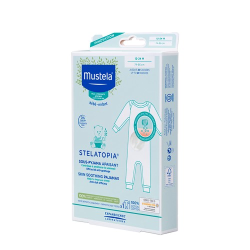 Mustela Stelatopia Pijama Calmante Cutâneo para Pele Atópica 12 a 24 meses