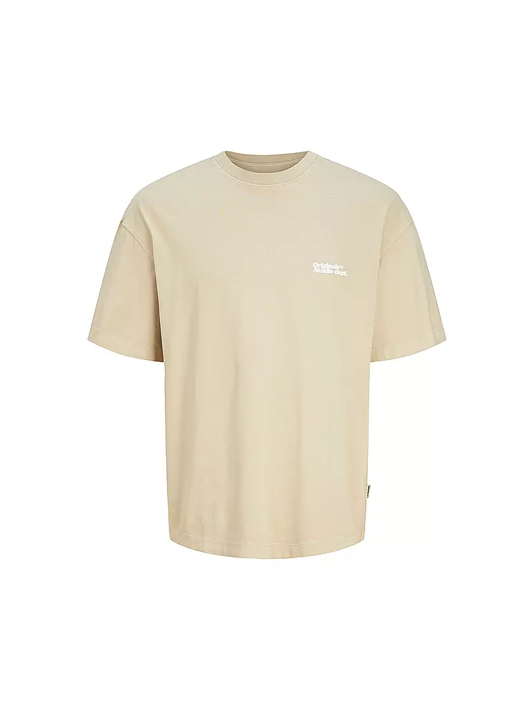 JACK & JONES Jungen T-Shirt  JORVERMONT beige