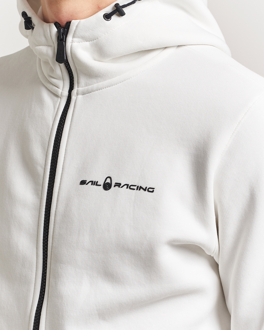 Sail Racing Bowman Full Zip Hoodie Storm White