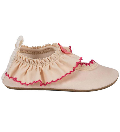 Konges Sløjd Badeschuhe - Kitty Frill - Soft Pink