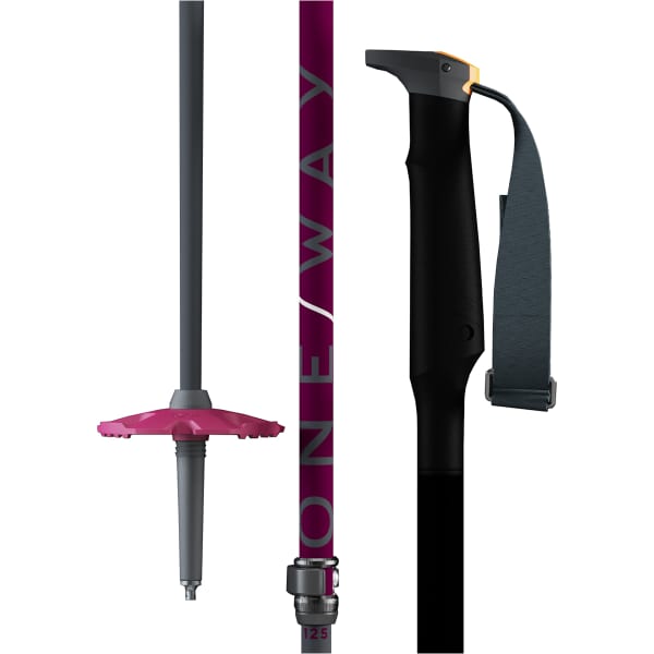 Bâton ski de randonnée ONE WAY TR VARIO 90-125CM BLACKBERRY