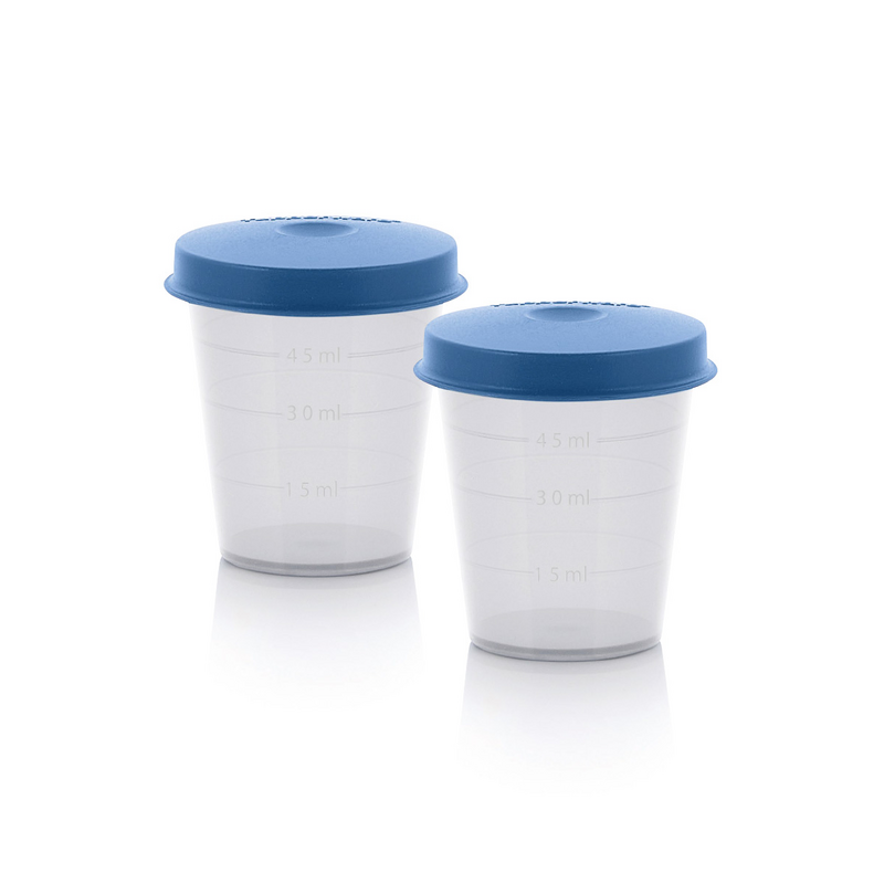 Frische-Behälter 60 ml (2) 2 Behälter zum Frischhalten und Mitnehmen von kleinen Portionen