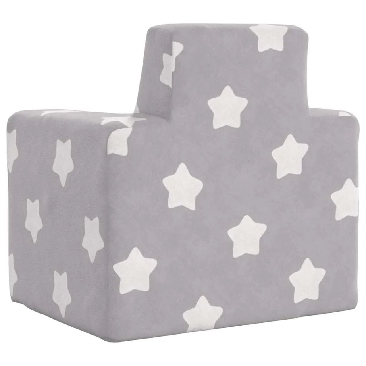 vidaXL Canapé enfant - Gris clair