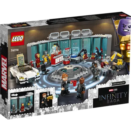 LEGO® Marvel Super Heroes 76216 Iron Mans Werkstatt