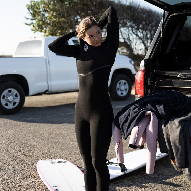 COMBINAISON FEMME RIP CURL EBOMB 3/2 FREEZIP NOIR