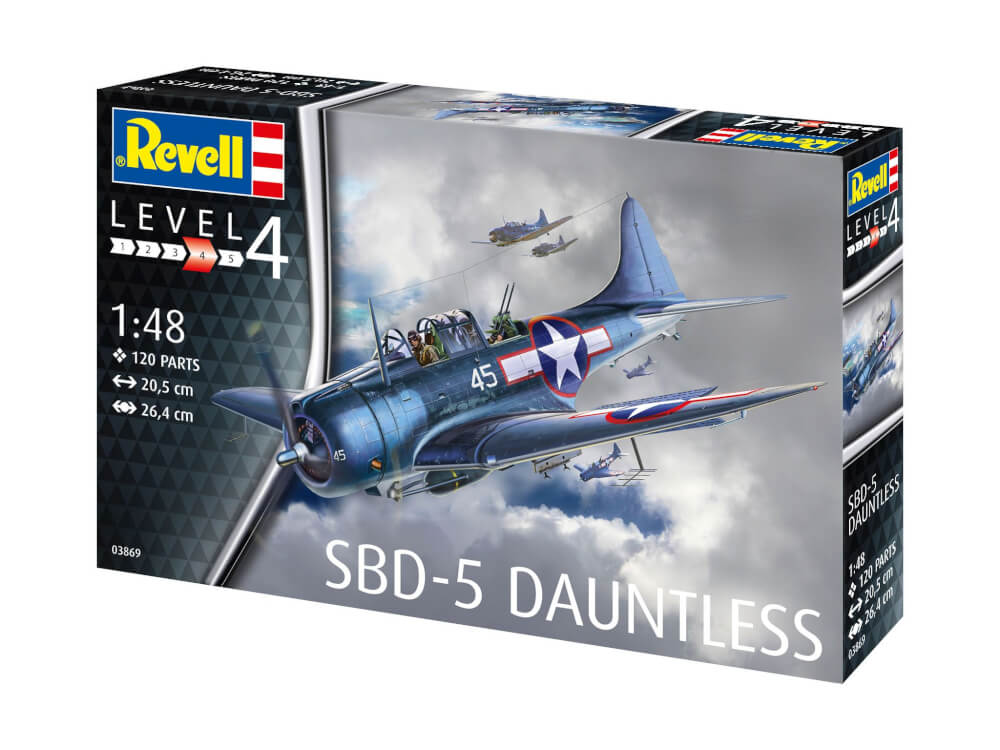 SBD-5 Dauntless , Revell Modellbausatz