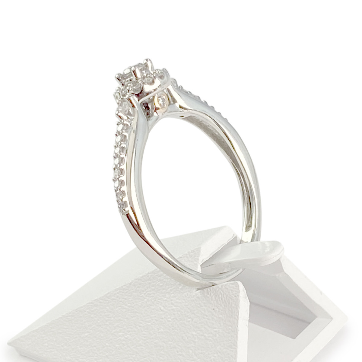 Duo Bague d'occasion 2 ors 750 diamant