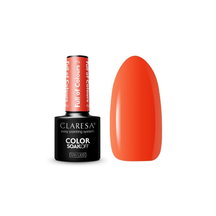 Claresa Full Of Colors Hybrid-Nagellack /2/ 5 g