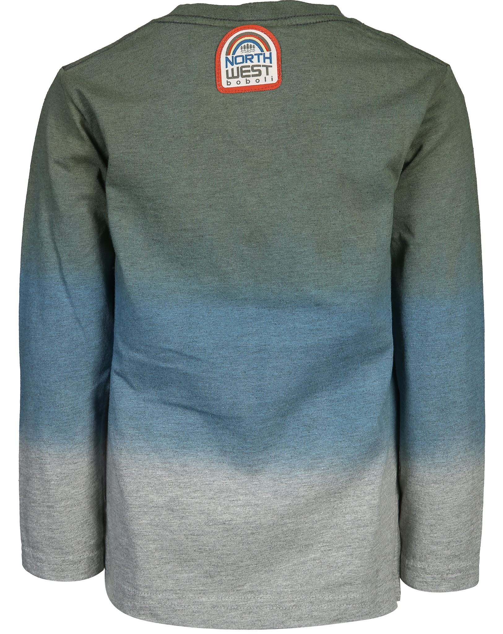 Langarmshirt TREE in grau