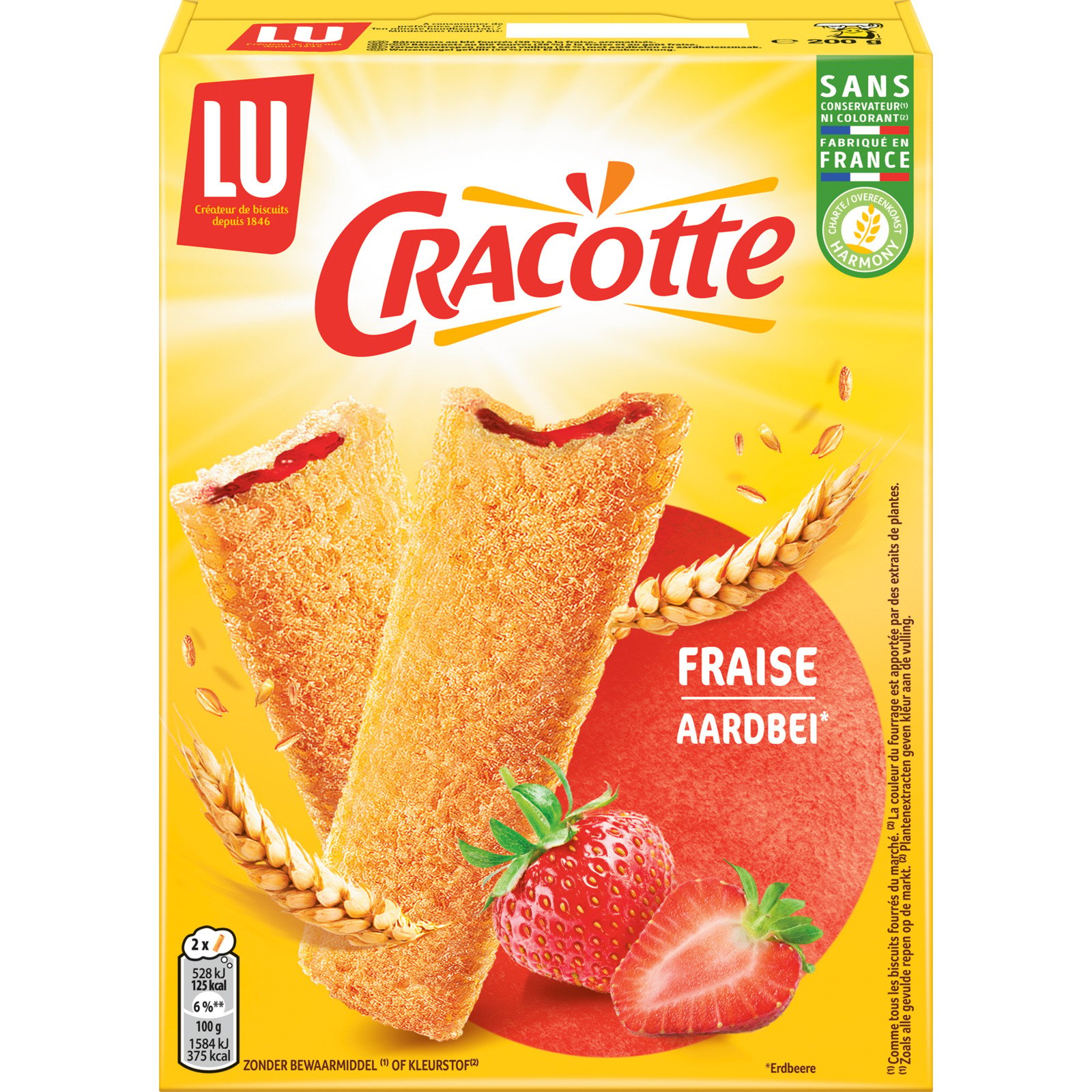 LU Cracotte Erdbeere 200 g