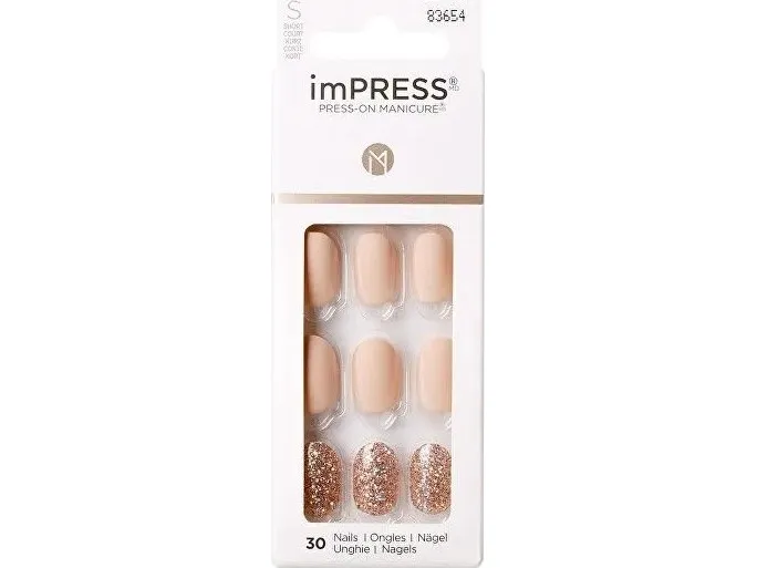 Self-adhesive nails imPRESS Evanesce 30 pcs