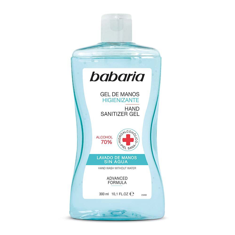 Gel Hydro nettoyant hydroalcoolique pour les mains Babaria 300 ml