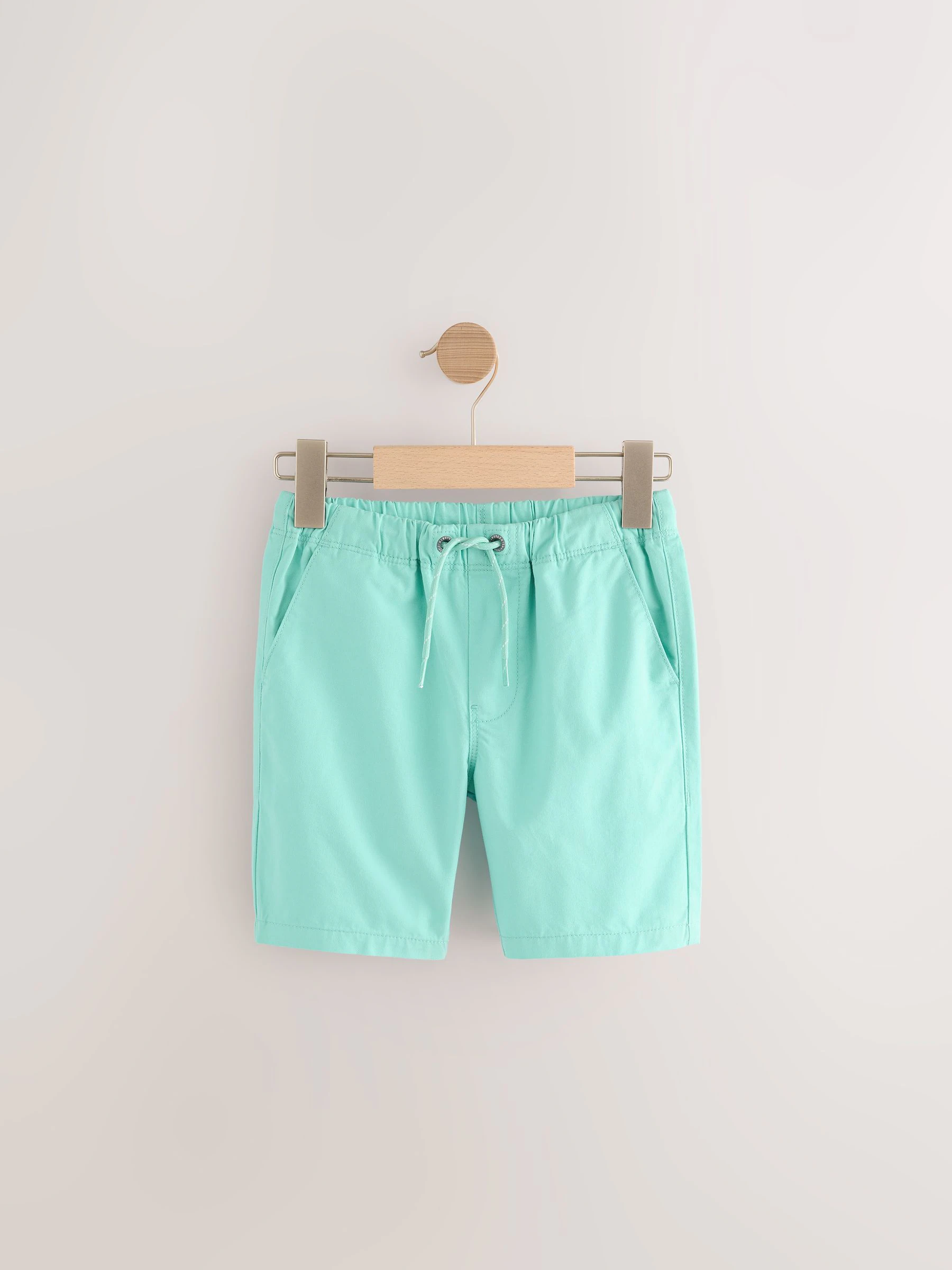 Blauwgroen/kobaltblauw/zwart - Verpakking van 3 shorts met elastische taille (3-16 jr)