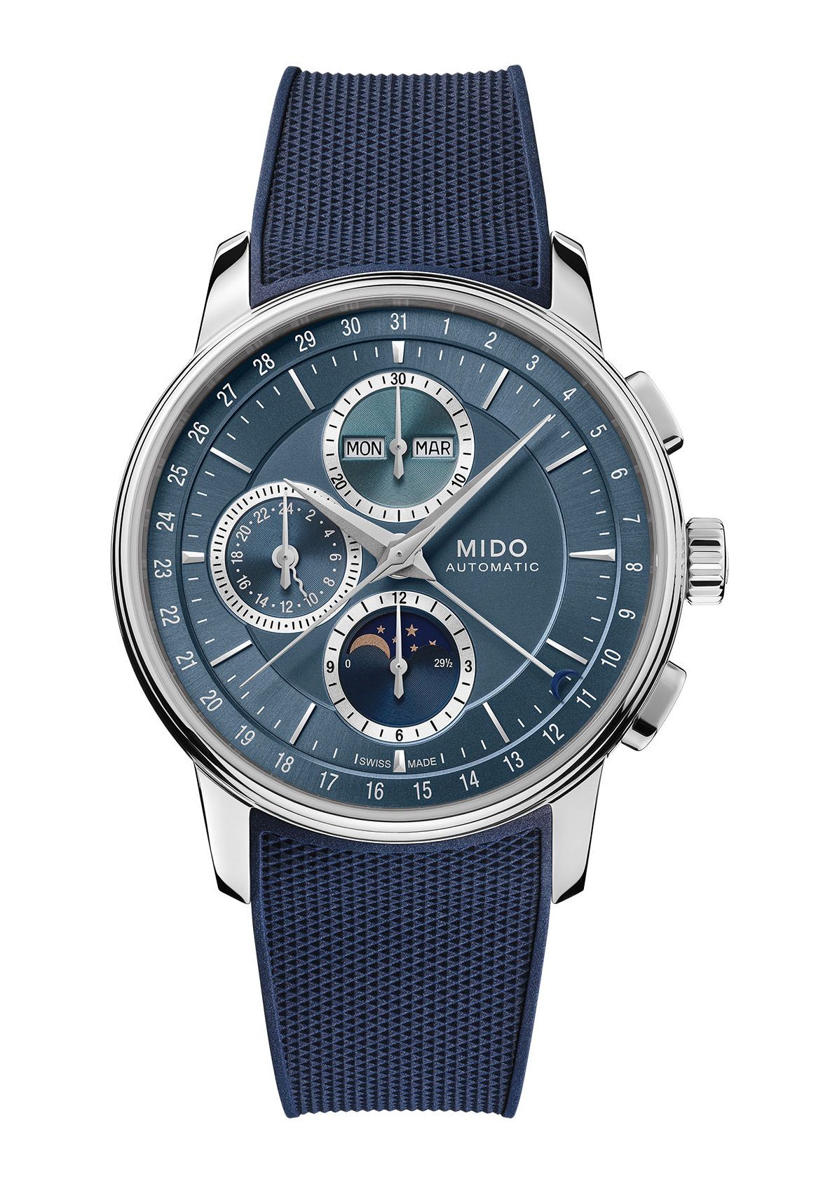 Mido Baroncelli Chronograph Mondphase M027.625.17.041.00