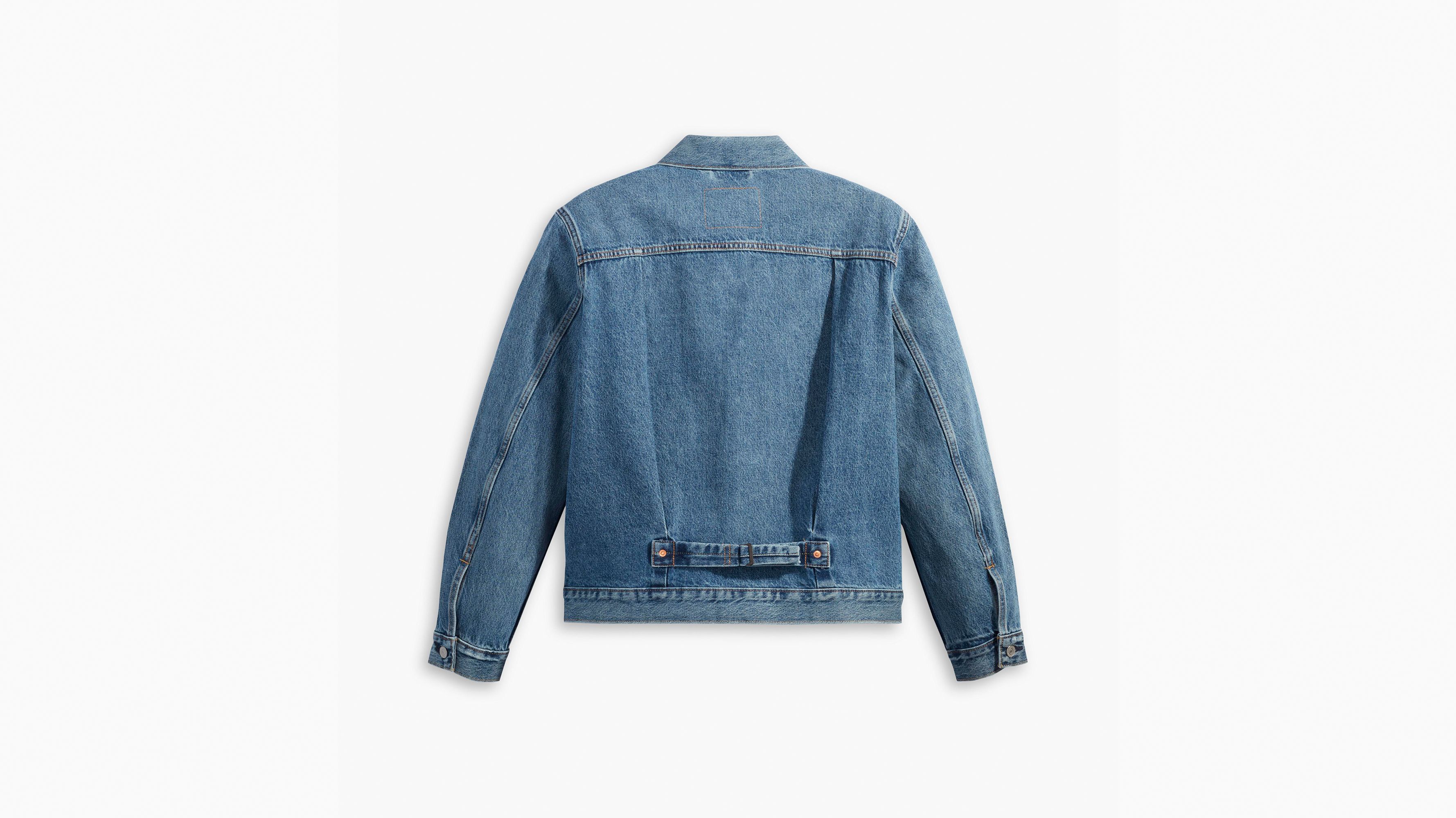 Veste Trucker Type I - Medium Indigo Stonewash - Bleu