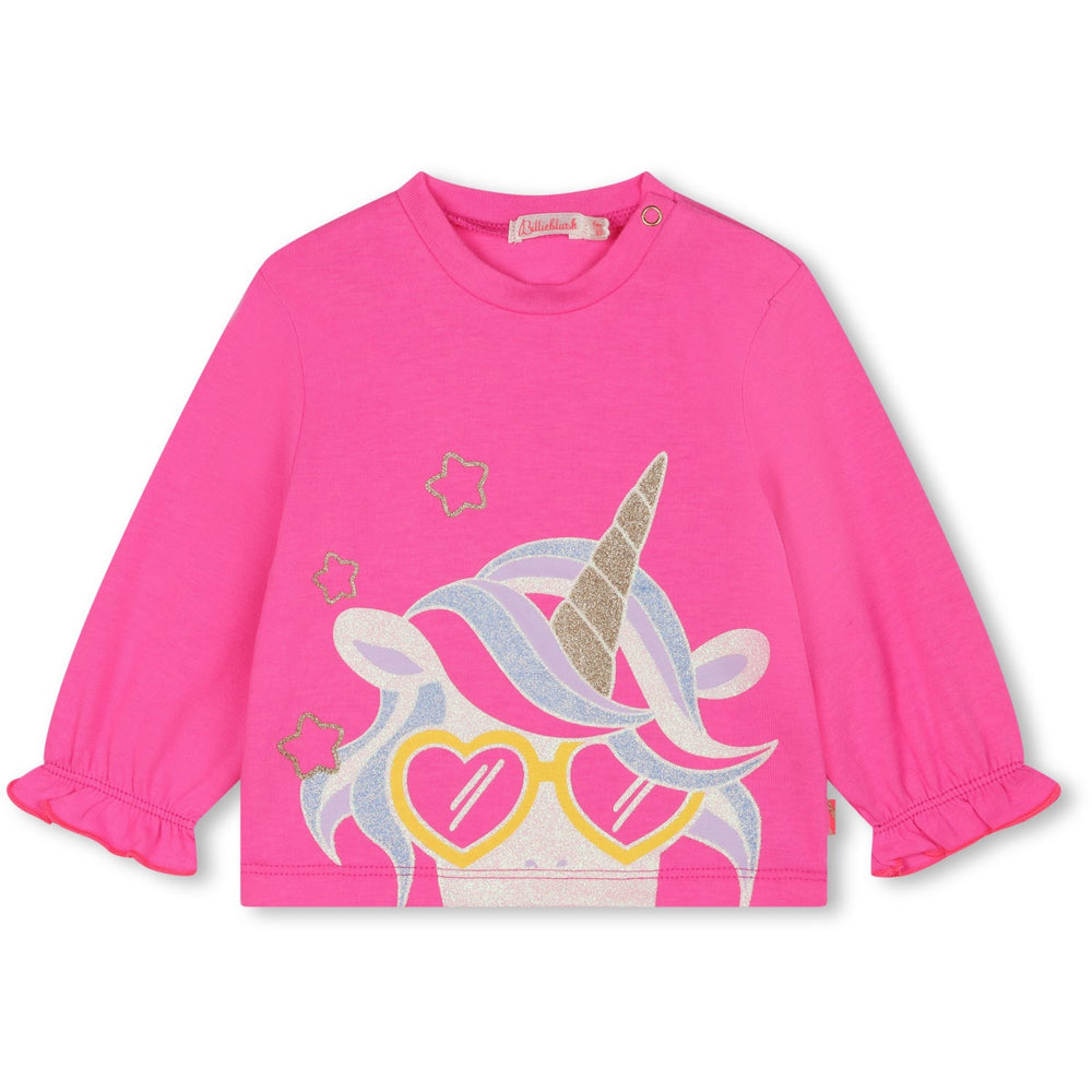 Køb Billieblush Pink Long Sleeve Bluse