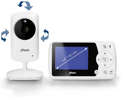 Alecto Baby Video Baby Monitor w/ display (DVM-64)