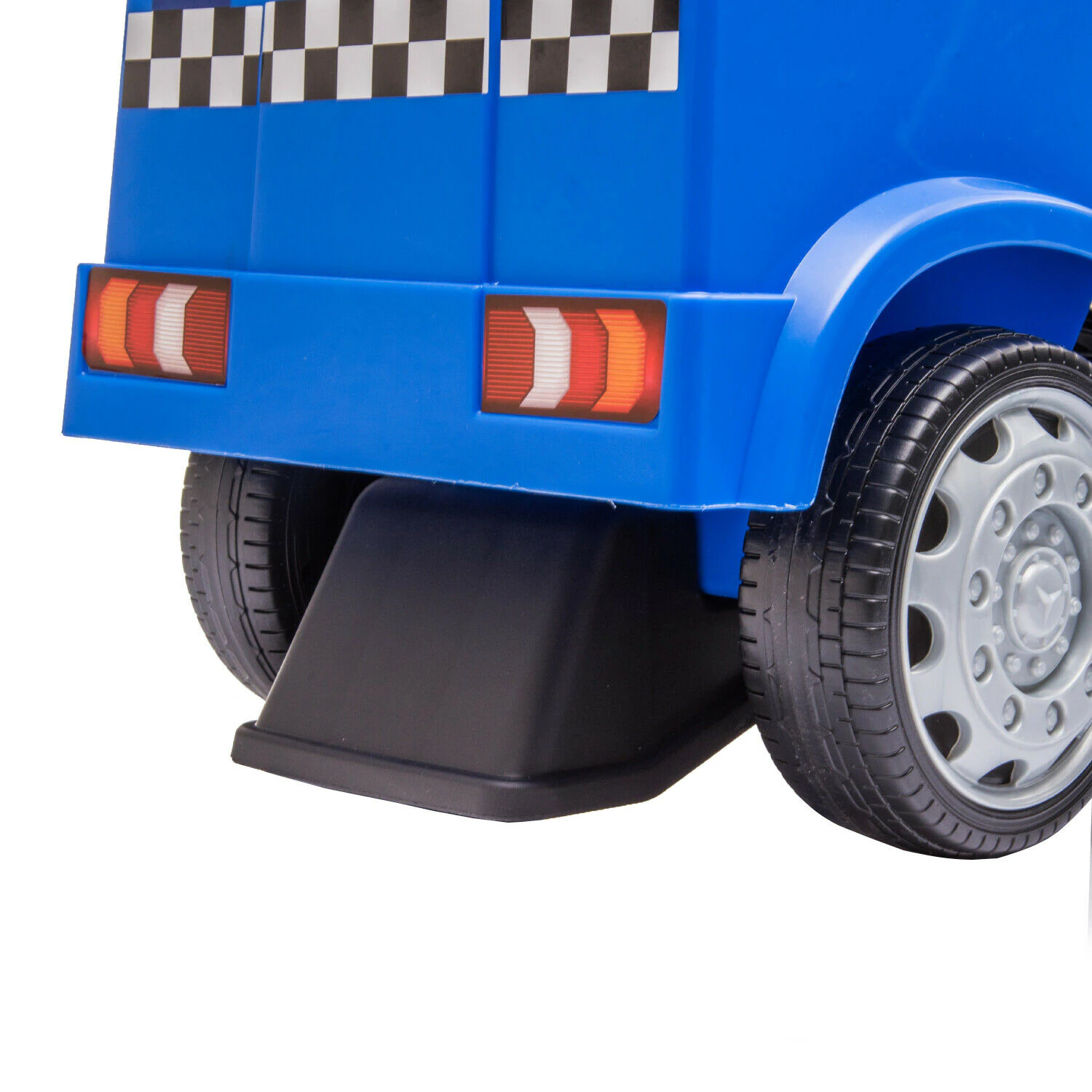 Mercedes-Benz Police Polizei Rutschauto LED Rutscher Kinderauto Hupe