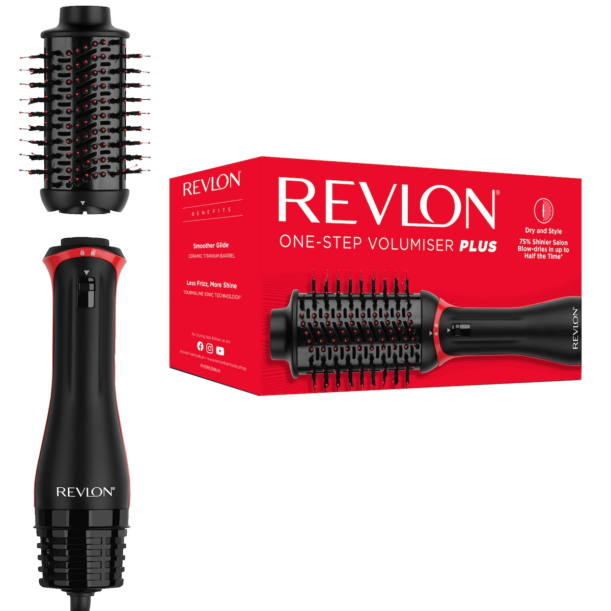 Revlon Air Styler OneStep Volumiser PLUS varmluftsbørste RVDR5298E