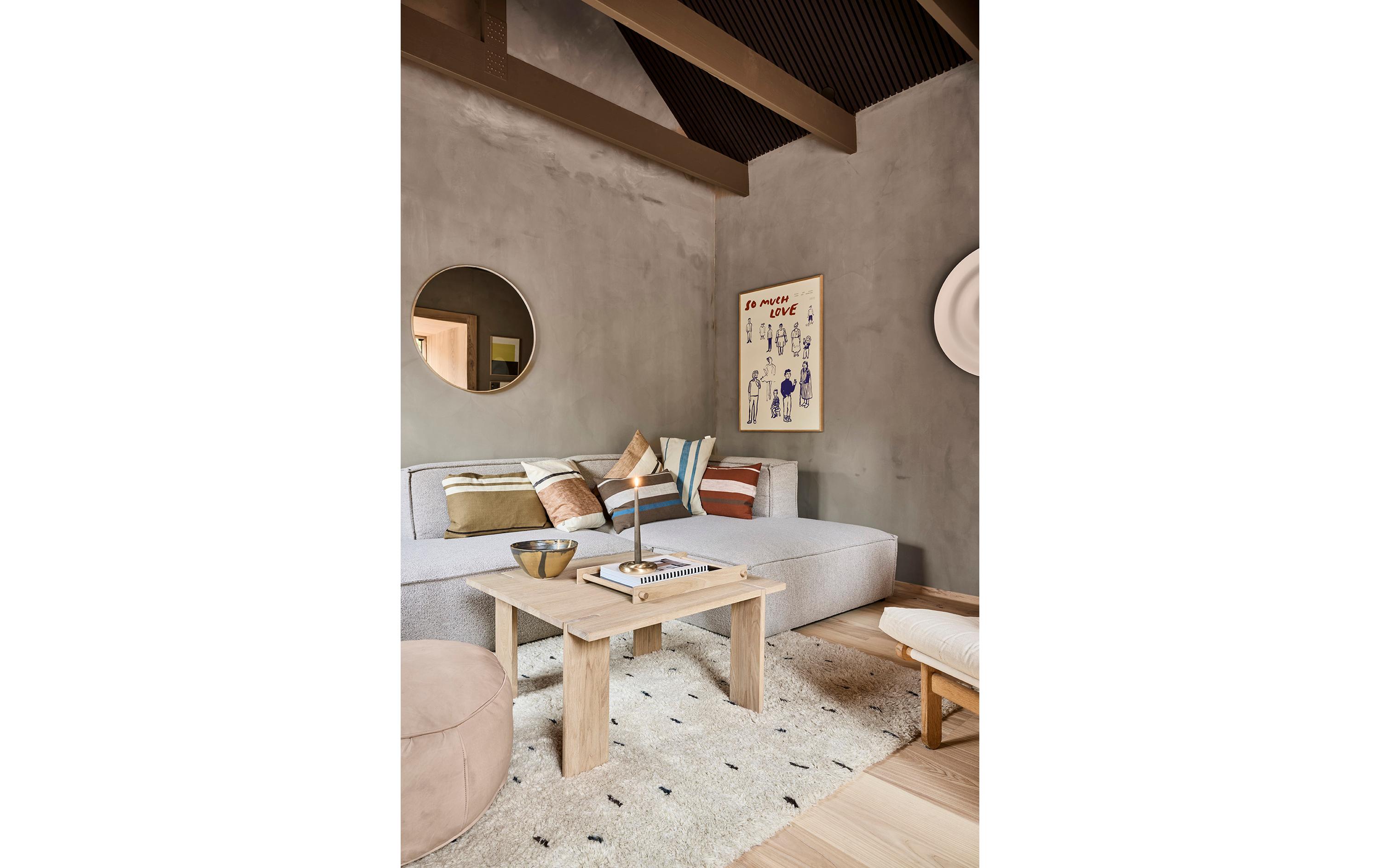 Couchtisch Square 75 x 40 cm, Braun<br>Kinder-Beistelltisch