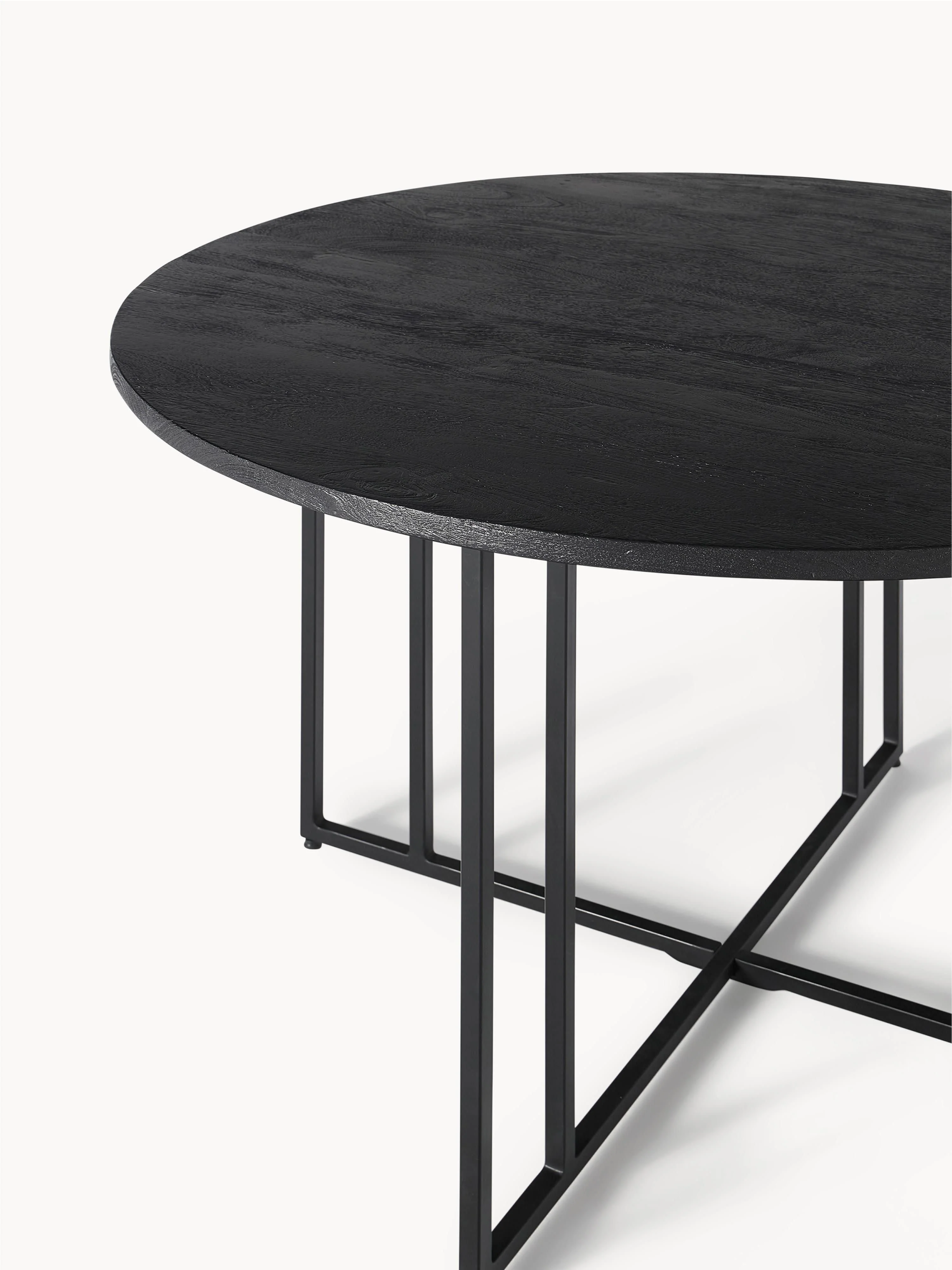 Ronde eettafel Luca van mangohout, verschillende formaten