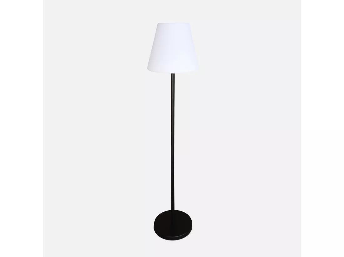 Lampadaire extérieur 150 cm LAMPADA XL LED hybride . lampe multicolore sur pied. luminaire design à batterie. solaire. télécommandé
