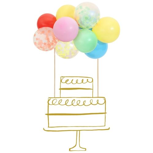 Meri meri taartversiering ballonnen