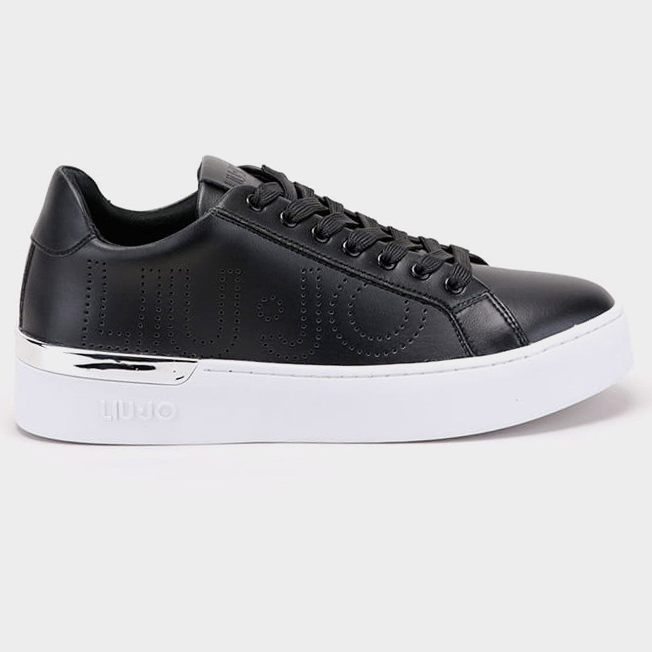 Liu-Jo Baskets en Cuir végétal Silvia noires