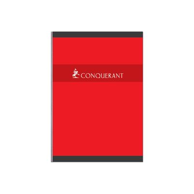 Conquérant - Cahier broché A4 (21x29,7cm) - 192 pages - grands carreaux (Seyes) - disponible dans différentes couleurs