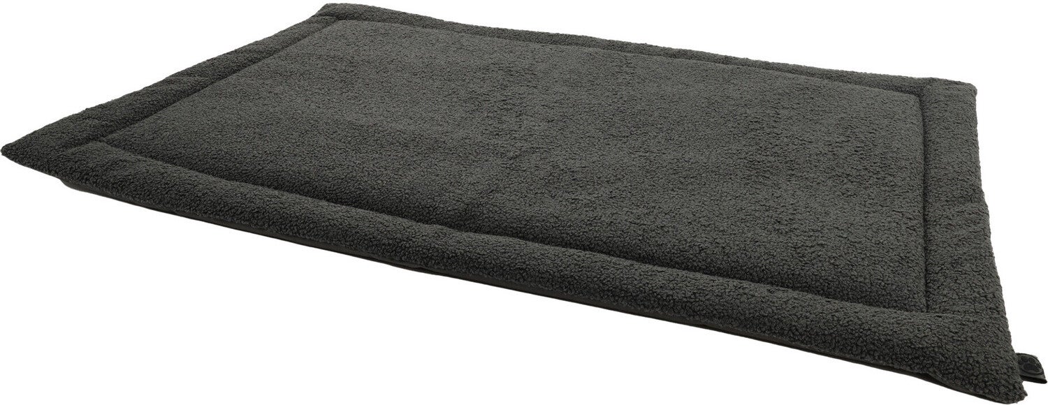 Overseas Petlife benchkussen Teddy antraciet 110 x 70 x 2 cm