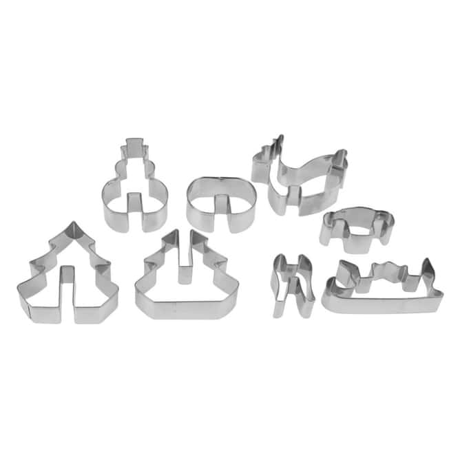3D Ausstechformen - Weihnachten - 8 Stück