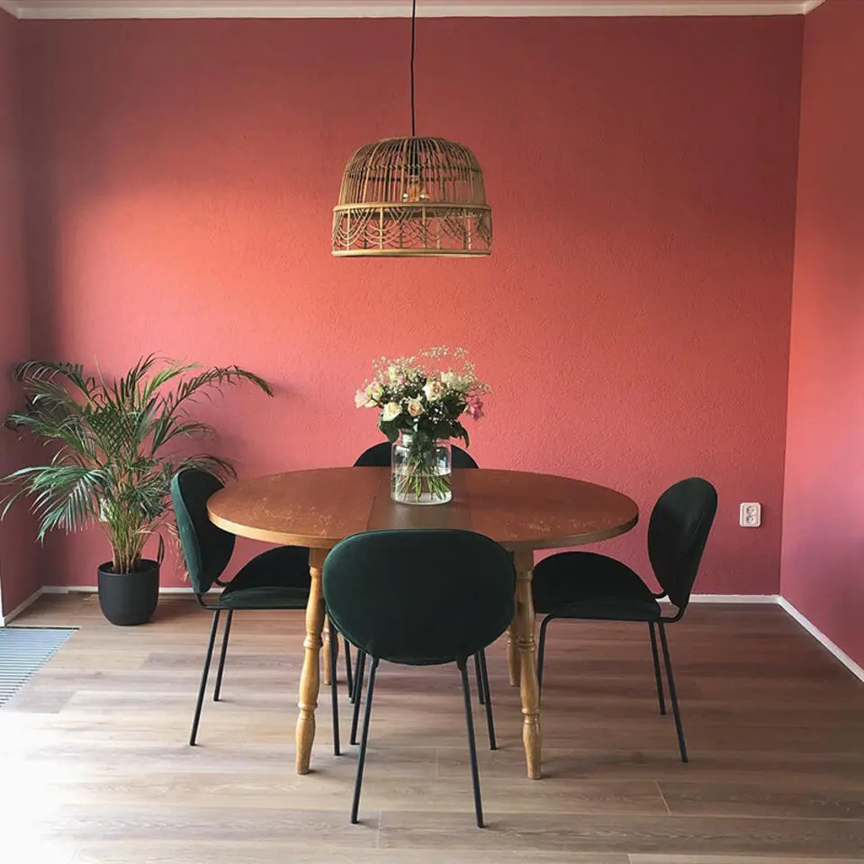 Qazqa hanglampen michelle bruin e27