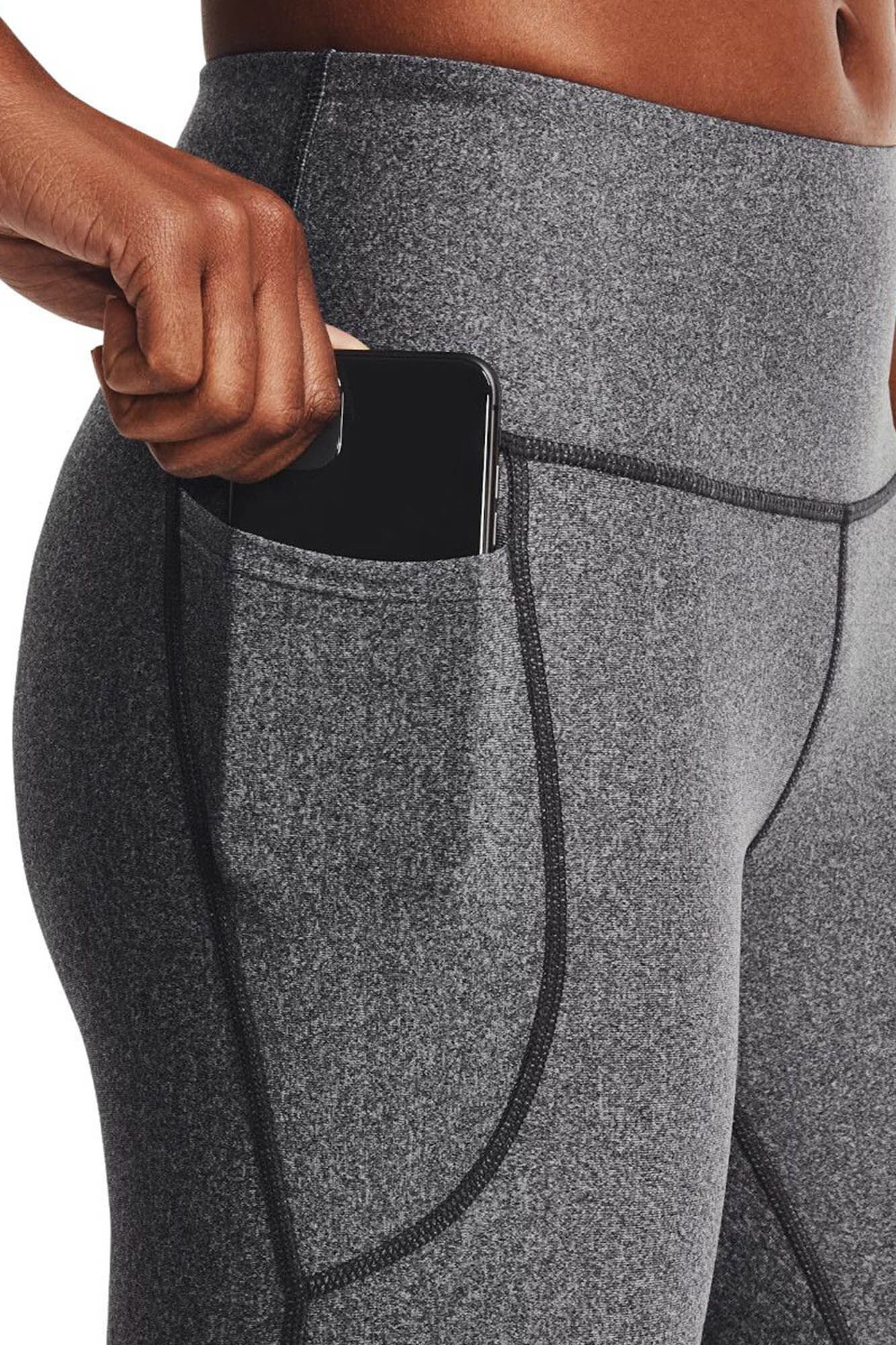 Calça Legging Capri Armour - Cinza