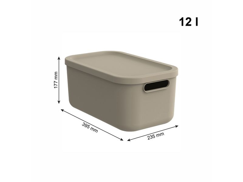 Rotho Babydesign Spielzeugbox KAYO S Cappuccino Multi Box für ein schönes Ambiente im Kinderzimmer