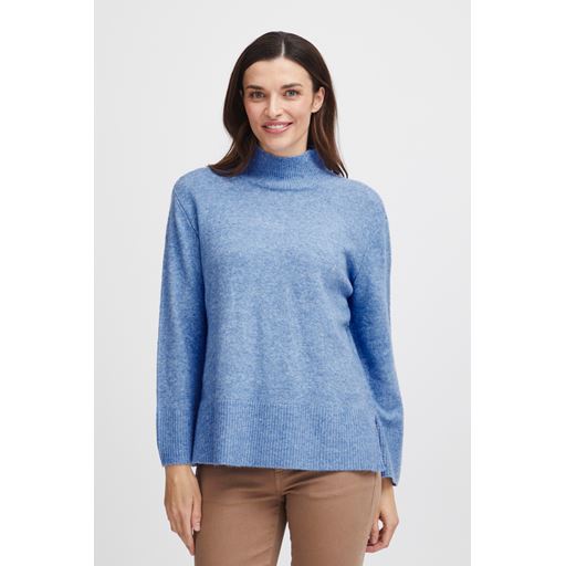 Fransa Aileen Striktrøje, Endless Sky Melange, XL