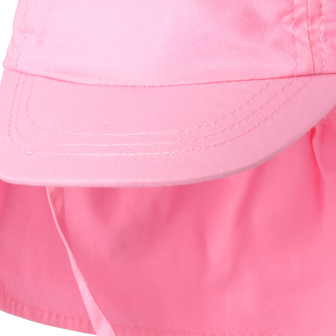 Baby Nackenkappe mit verstärktem Schirm rosa