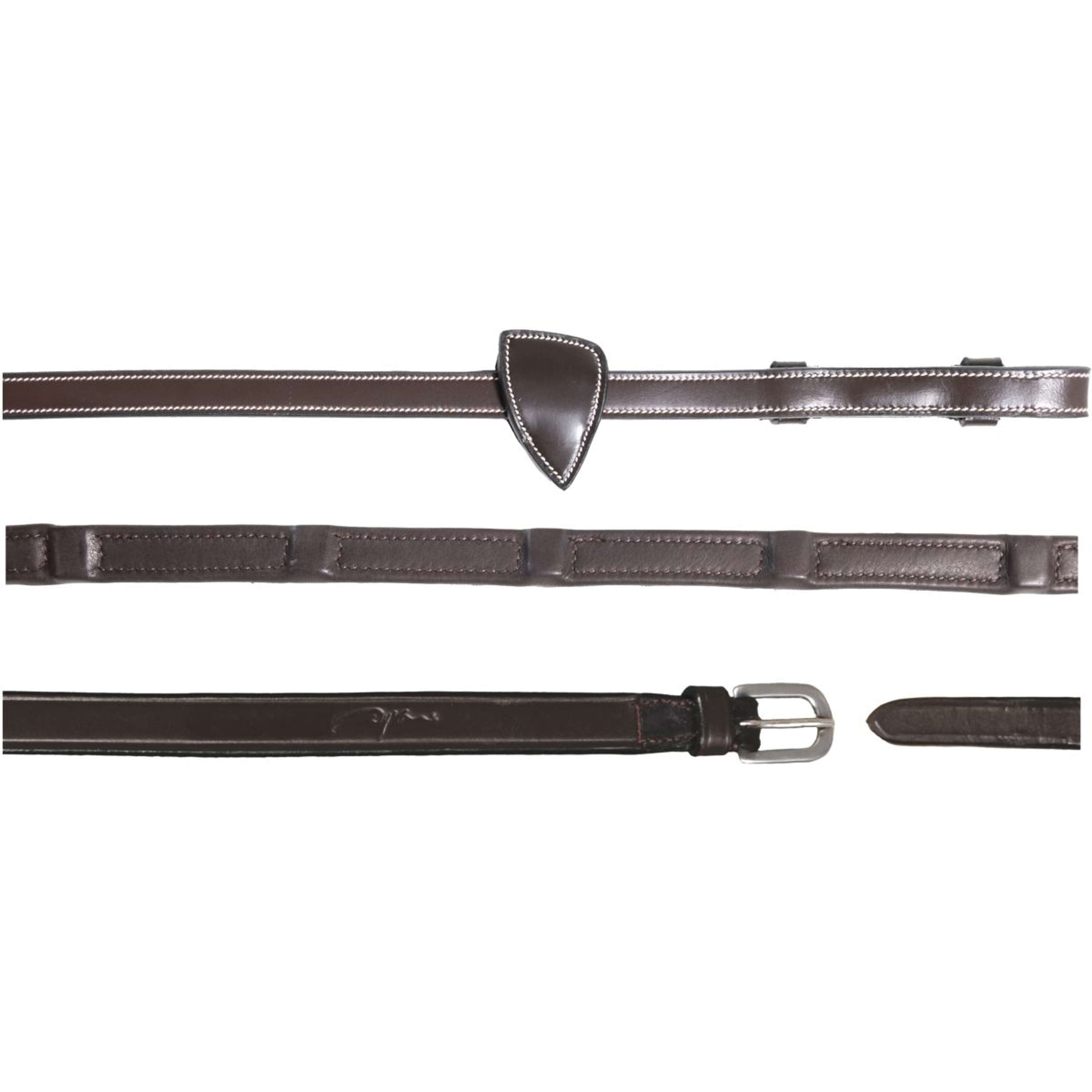 Dyon Teugels 1/2 8 Stops Soft Leer Bruin