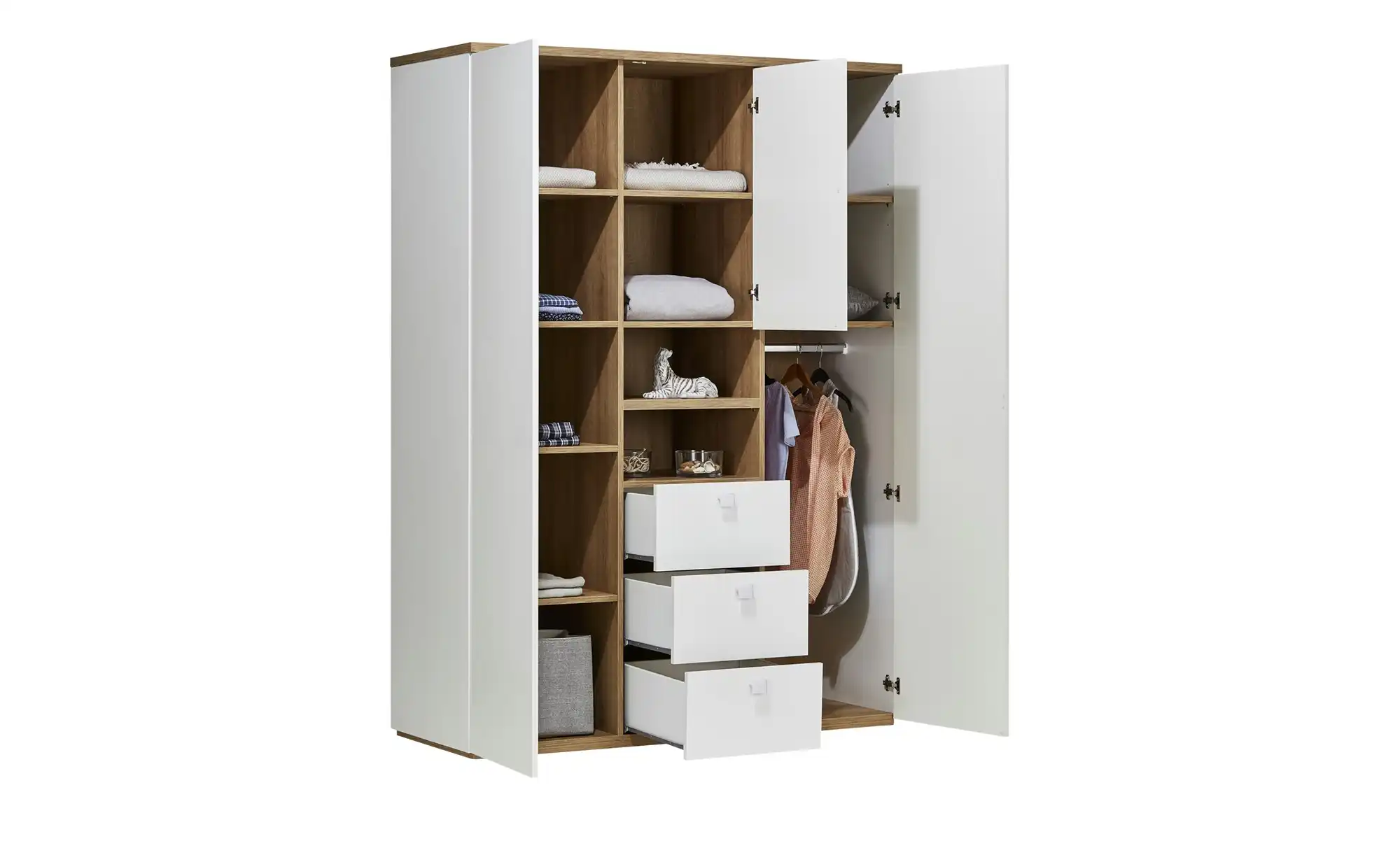 Kleiderschrank 3-türig Bente