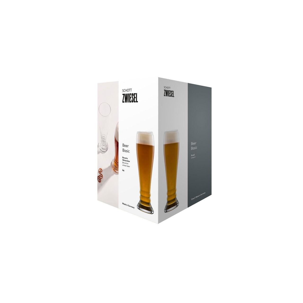 SCHOTT ZWIESEL 4-tlg. Weizenbiergläser Set BEER BASIC
