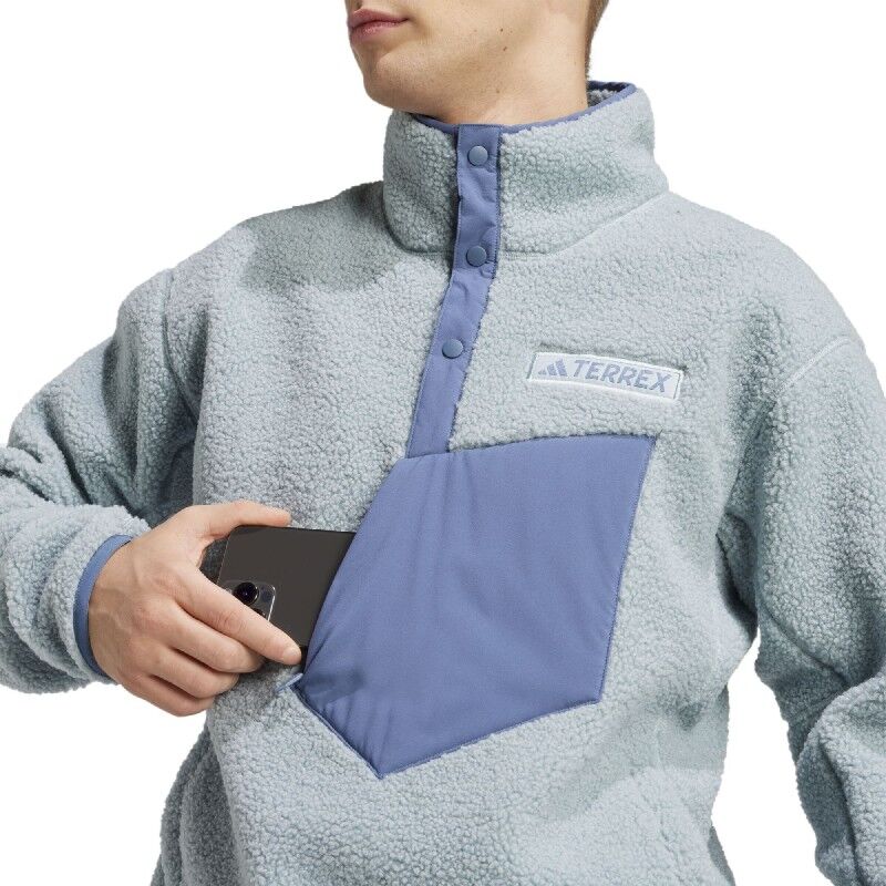 Xploric Pile Snap - Polaire homme