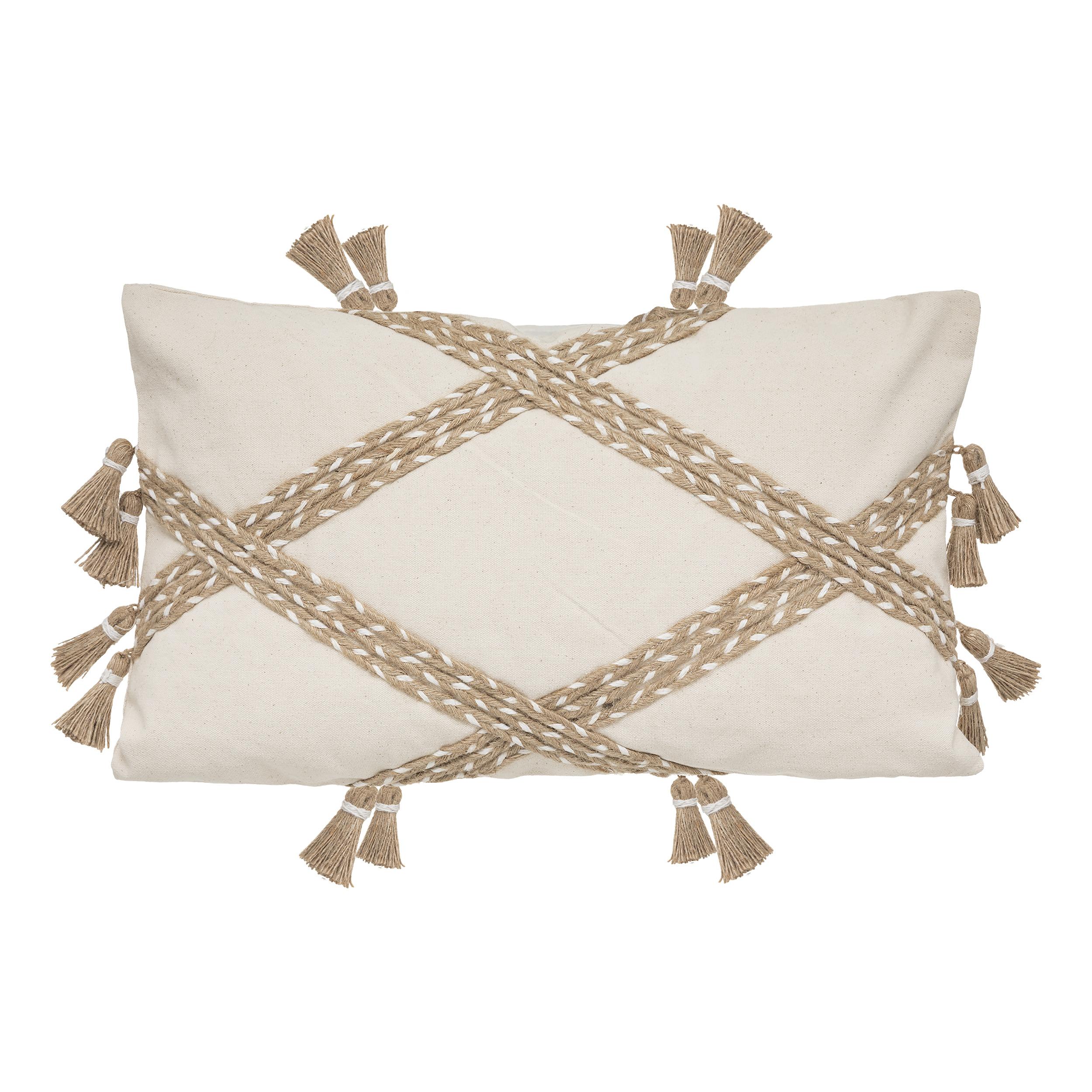 COUSSIN CORDE POMPON CARMEN 30X50CM