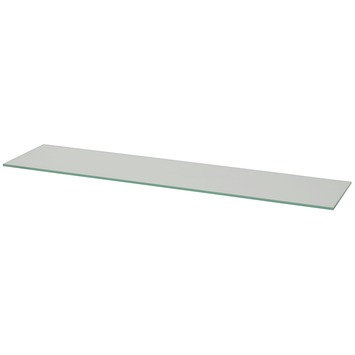 Duraline glaspaneel rechthoek helder 6 mm 80x20 cm