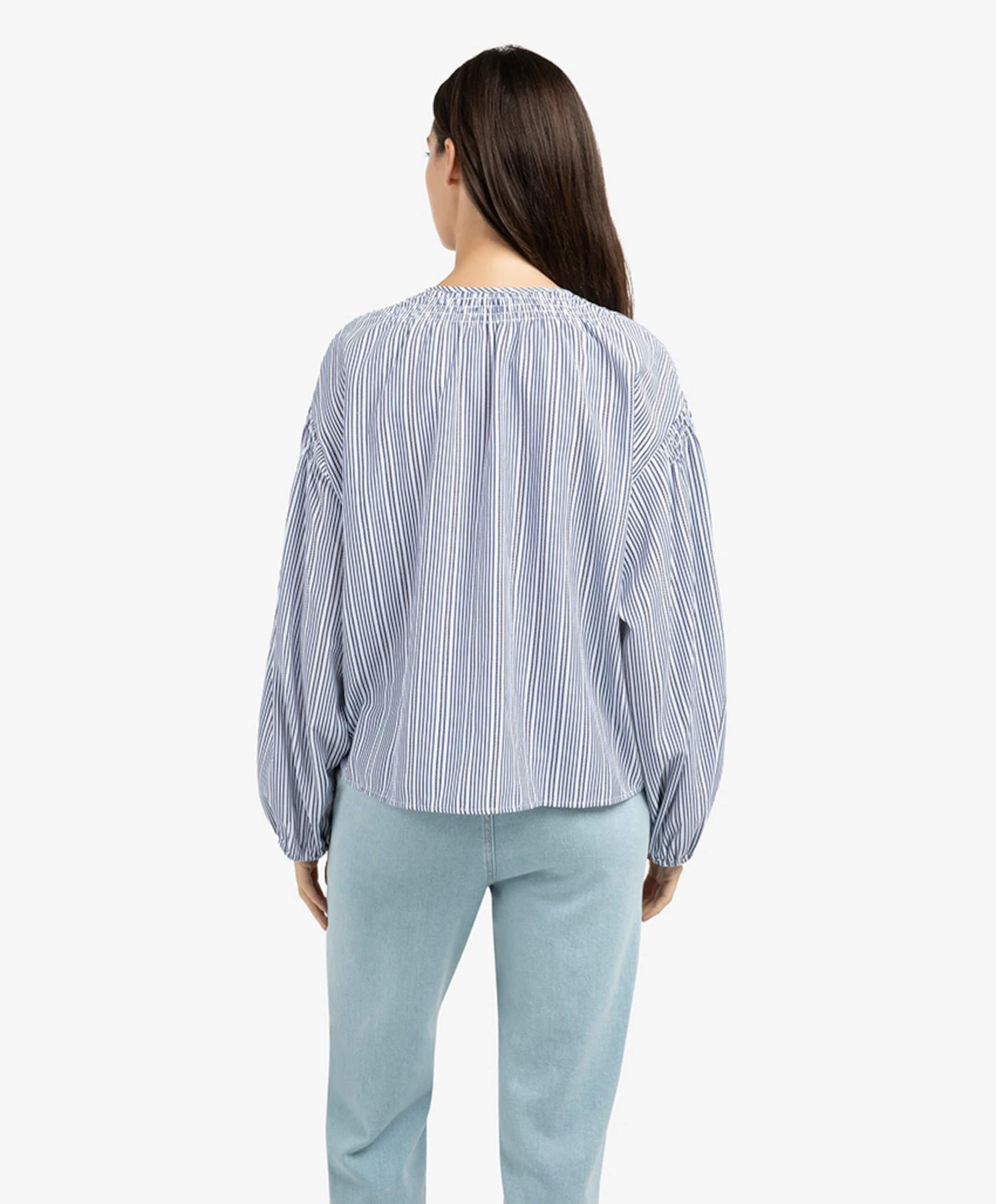 YAYA Dames blouse blauw