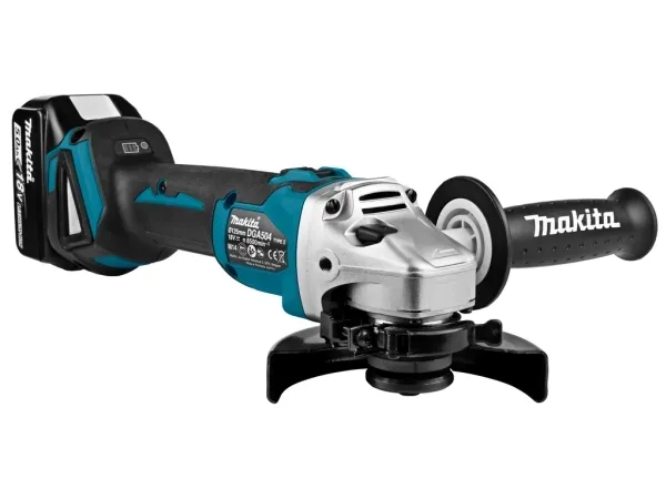 Makita DGA504RTJ - Vinkelkværn - ledningfri - 125 mm - 2 batterier - 18 V