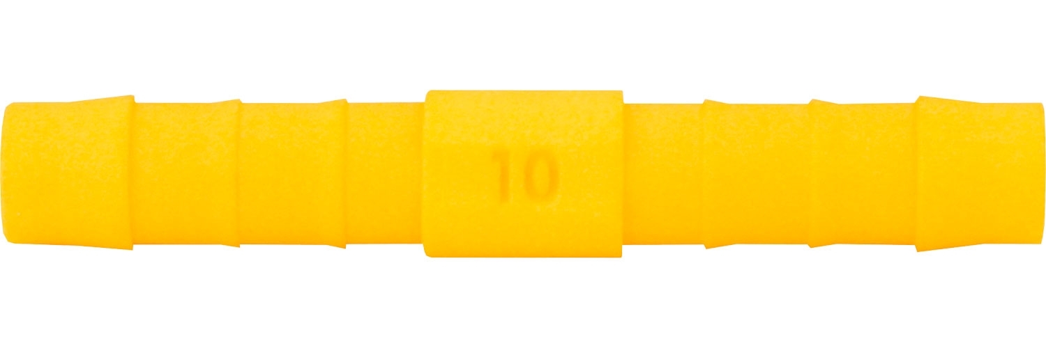 Lilie WeißGELB Gerade-Verbinder 12 mm
