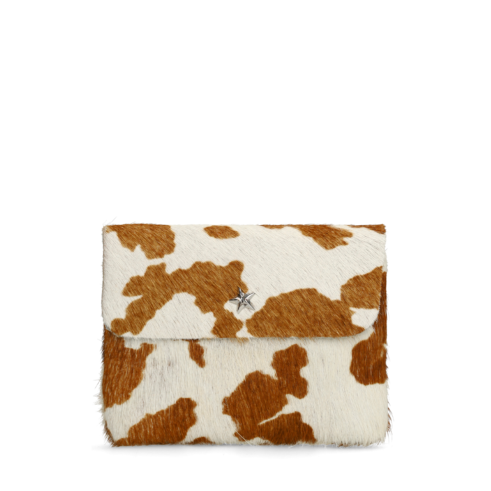 Bruine cow portemonnee