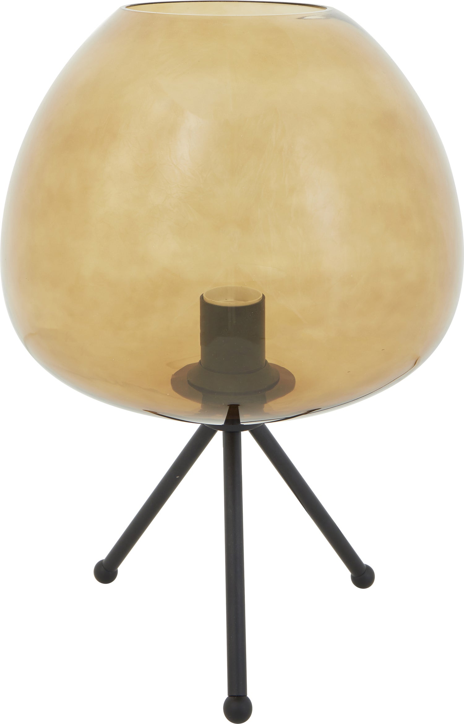 Light & Living tafellamp Mayson bruin D 30 H 43 cm