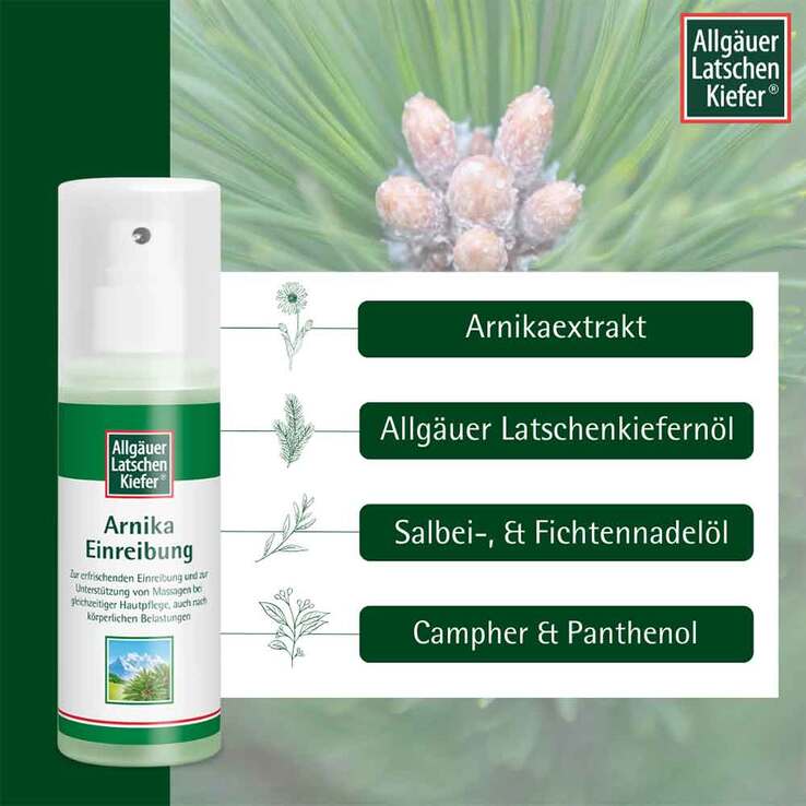 Allgäuer Latschenkiefer Arnika Pumpspray, 100 ml