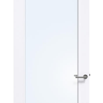 Arne & Bodil binnendeur ABD150 blank glas - extra wit afgelakt