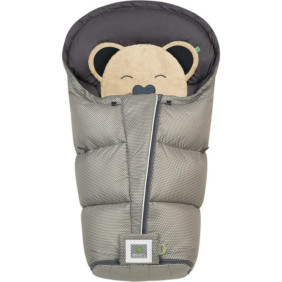 odenwälder Fußsack Mucki® L-cs sand grey
